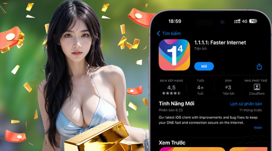 Hình ảnh quảng cáo của ta28 hiển thị nền tảng và các lợi ích